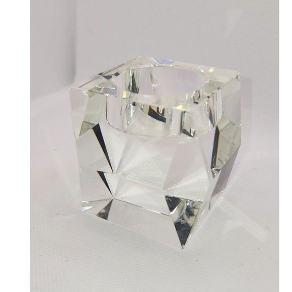 Rosenthal Lead Crystal Regency Tea Light Candle Holder - Picture 5 of 8